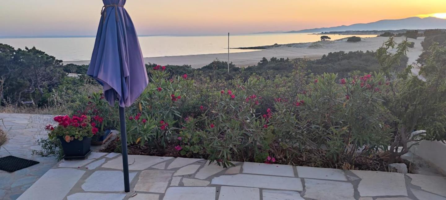 Apartamento Haus Asterakia Aliko Beach Exterior foto