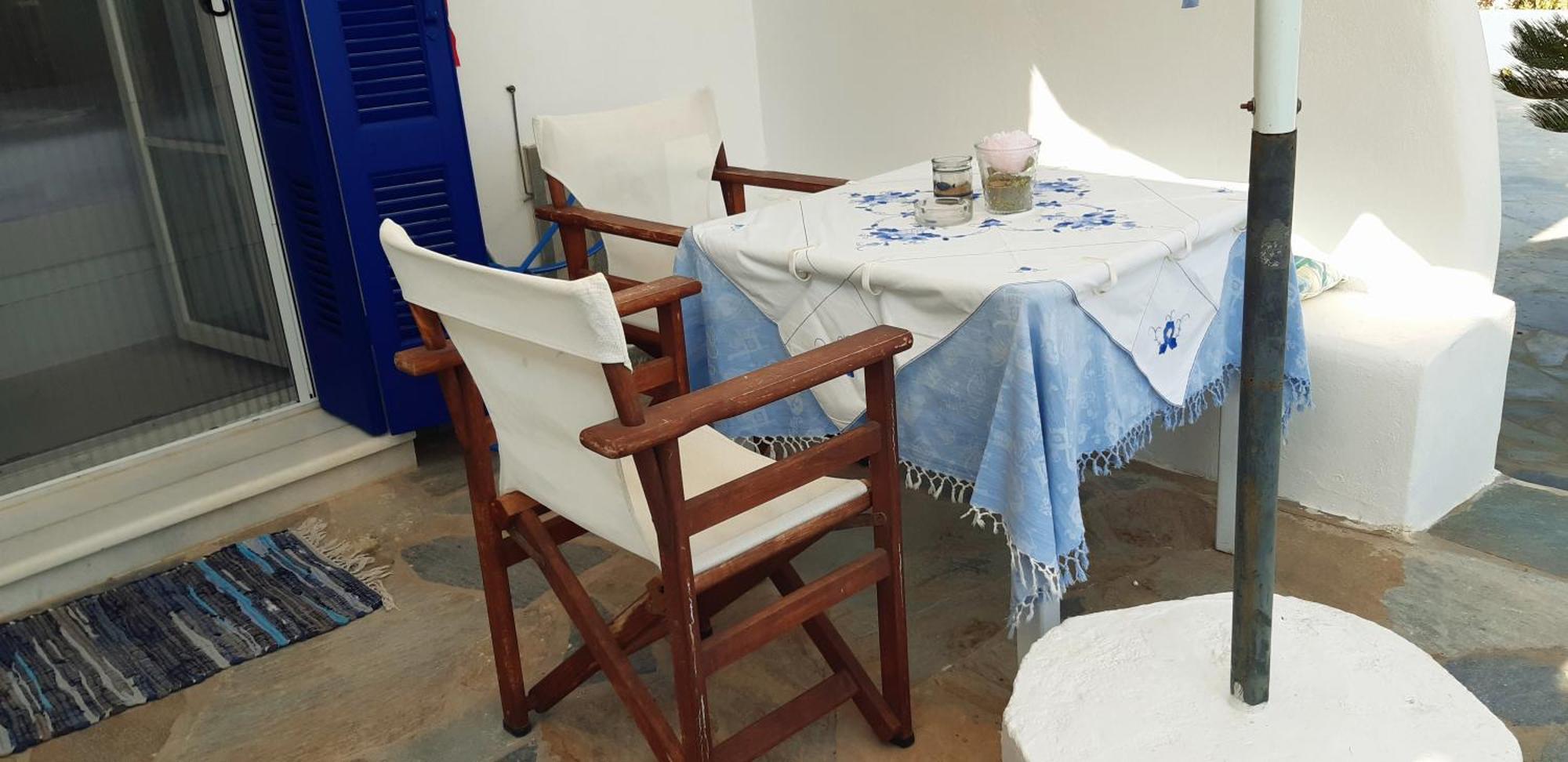 Apartamento Haus Asterakia Aliko Beach Exterior foto